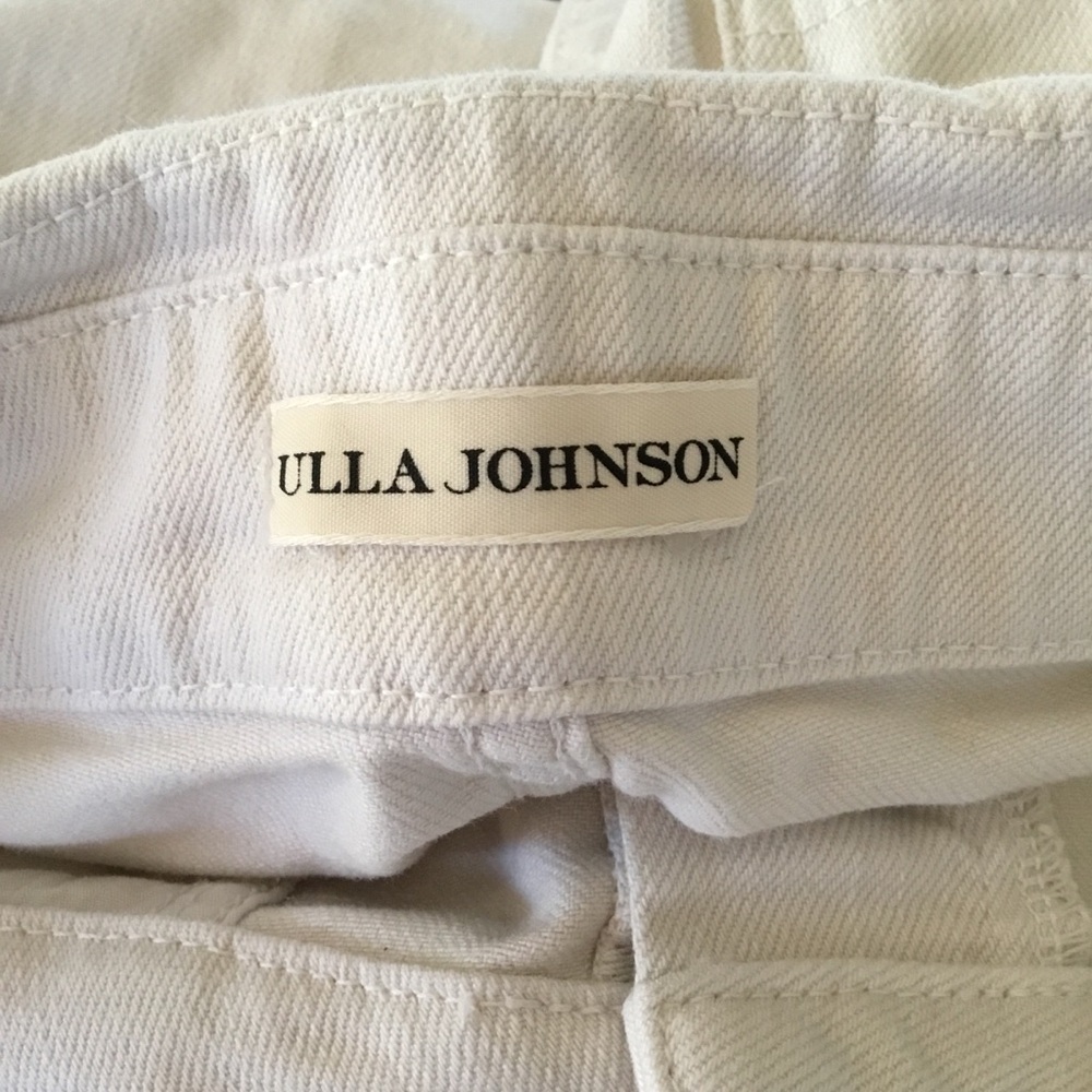 Ulla Johnson Otto Belted High Rise Waist Tie Jeans - Picture 8 of 9
